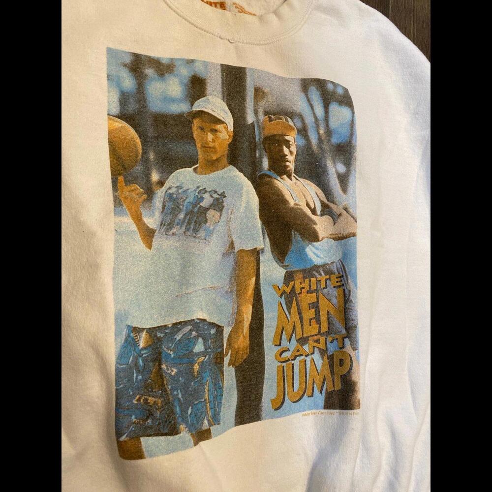 White men can jump crewneck sweatshirt extra large xl